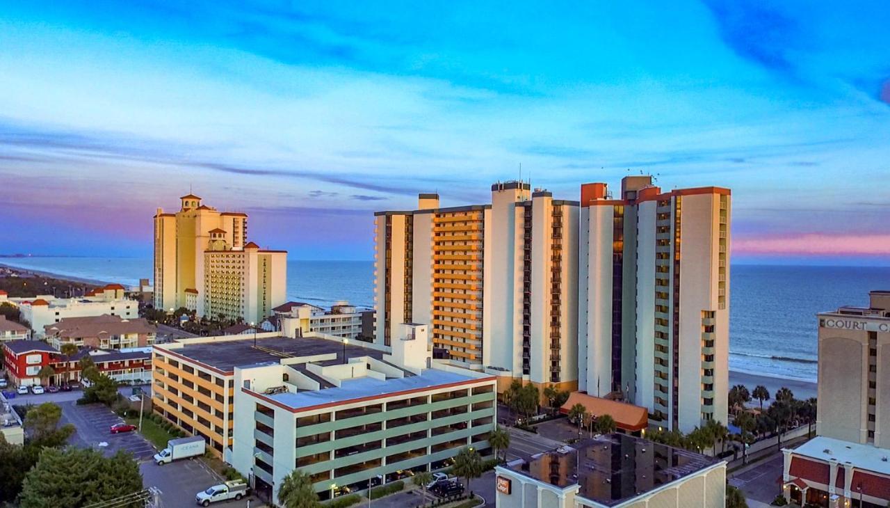 Oceanview Studio Escape With Beach Steps Away! 1828 Myrtle Beach Esterno foto